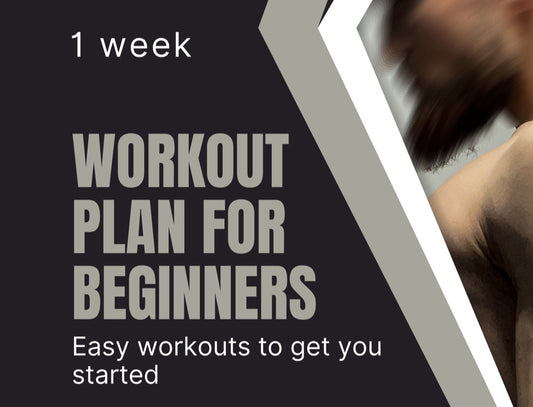 1 Week Beginner Workout Program (Updated)